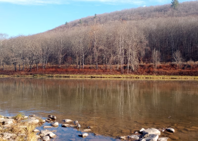 November on the Upper Delaware River below Hancock, NY