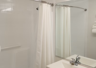 Refurbished bath tub at the Upper Delaware Inn, Hancock, NY.